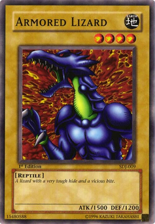 Image for Armored Lizard (SDJ-009) (SDJ) - YuGiOh