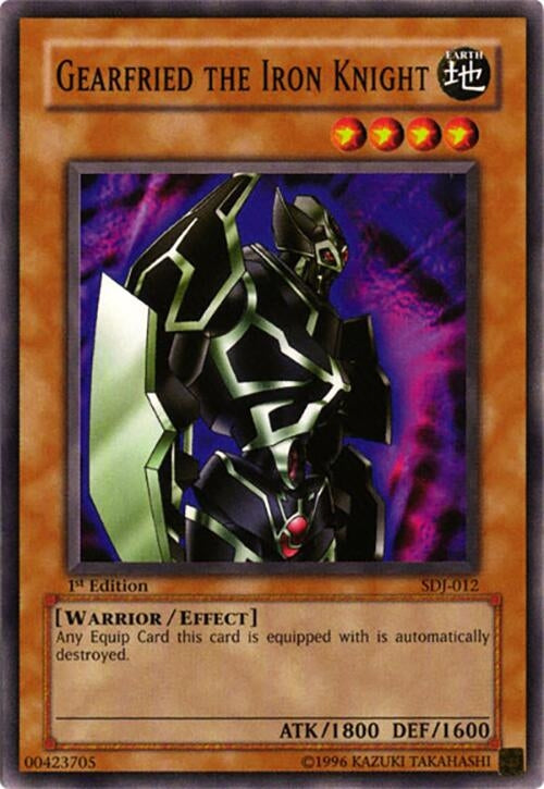 Image for Gearfried the Iron Knight (SDJ-012) (SDJ) - YuGiOh