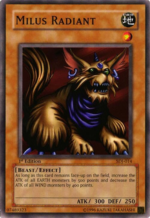Image for Milus Radiant (SDJ-014) (SDJ) - YuGiOh