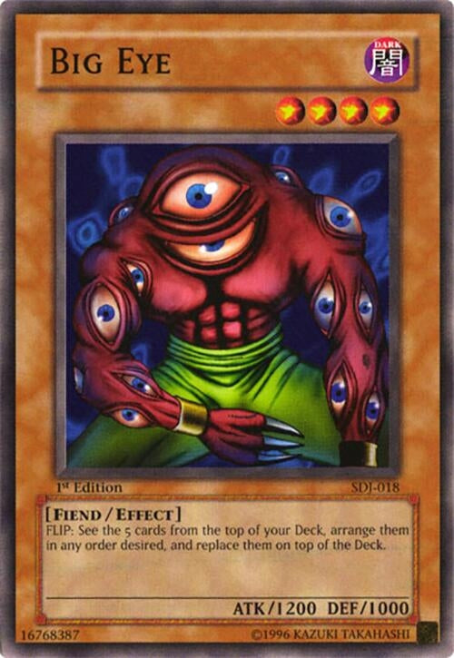 Image for Big Eye (SDJ-018) (SDJ) - YuGiOh