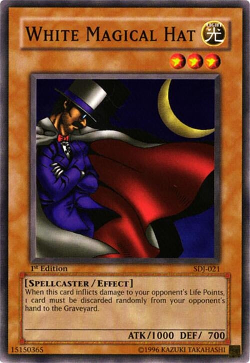 Image for White Magical Hat (SDJ-021) (SDJ) - YuGiOh