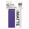 Image for PRO-Matte Eclipse Small Deck Protector Sleeves - Royal Purple (60-Pack) - Card Sleeves