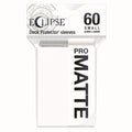 Image for PRO-Matte Eclipse Small Deck Protector Sleeves - Arctic White (60-Pack) - Card Sleeves