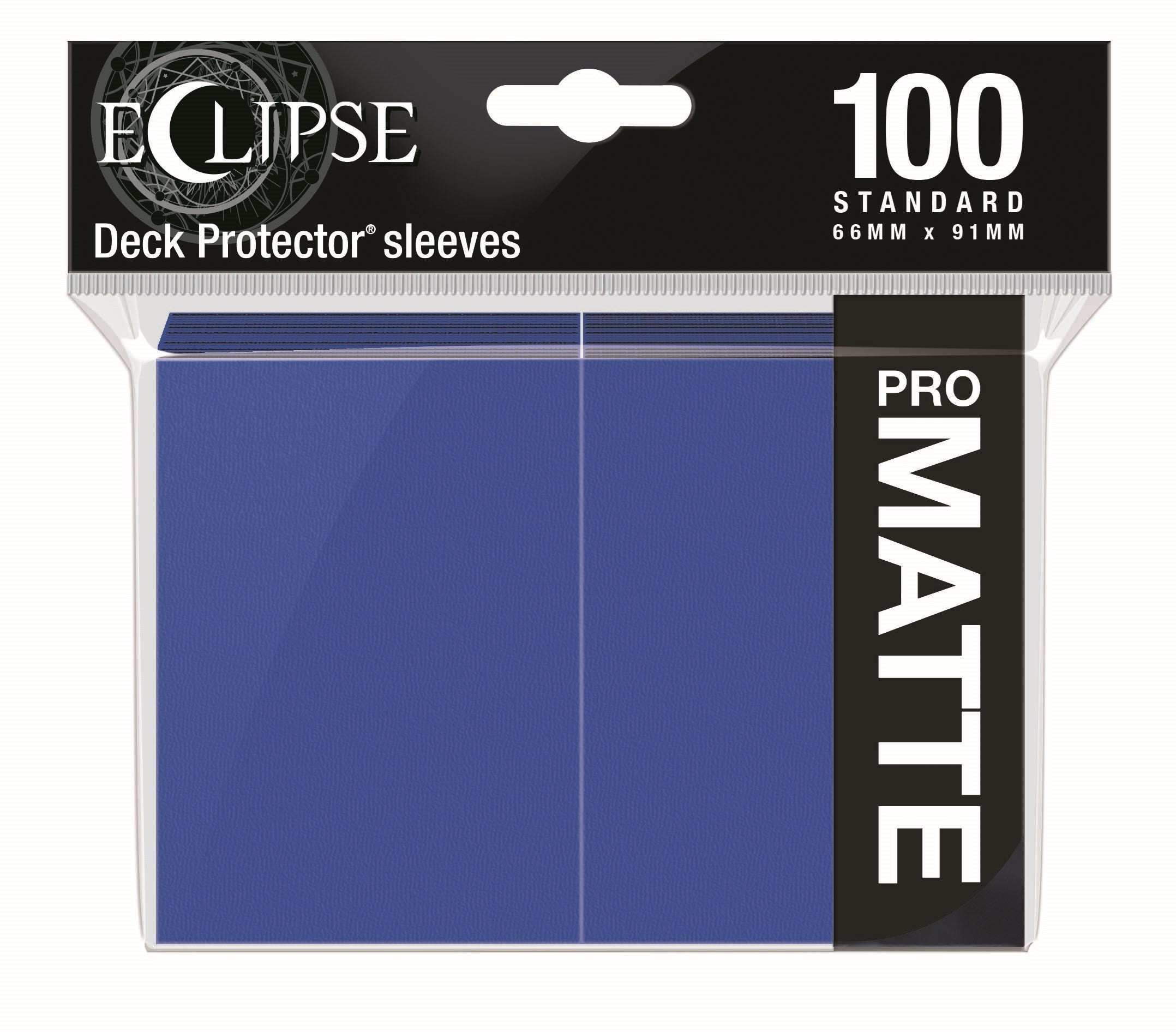 Image for PRO-Matte Eclipse Standard Deck Protector Sleeves - Pacific Blue (100-Pack) - Card Sleeves