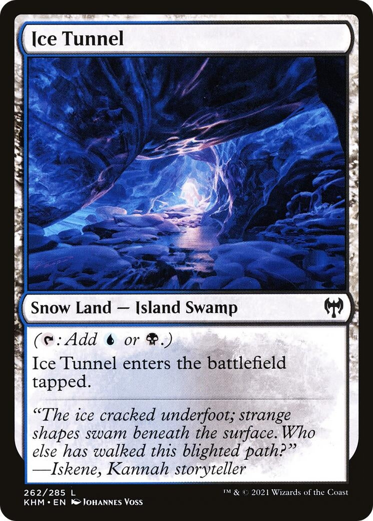Image for Ice Tunnel (262) (Kaldheim) - Magic: The Gathering
