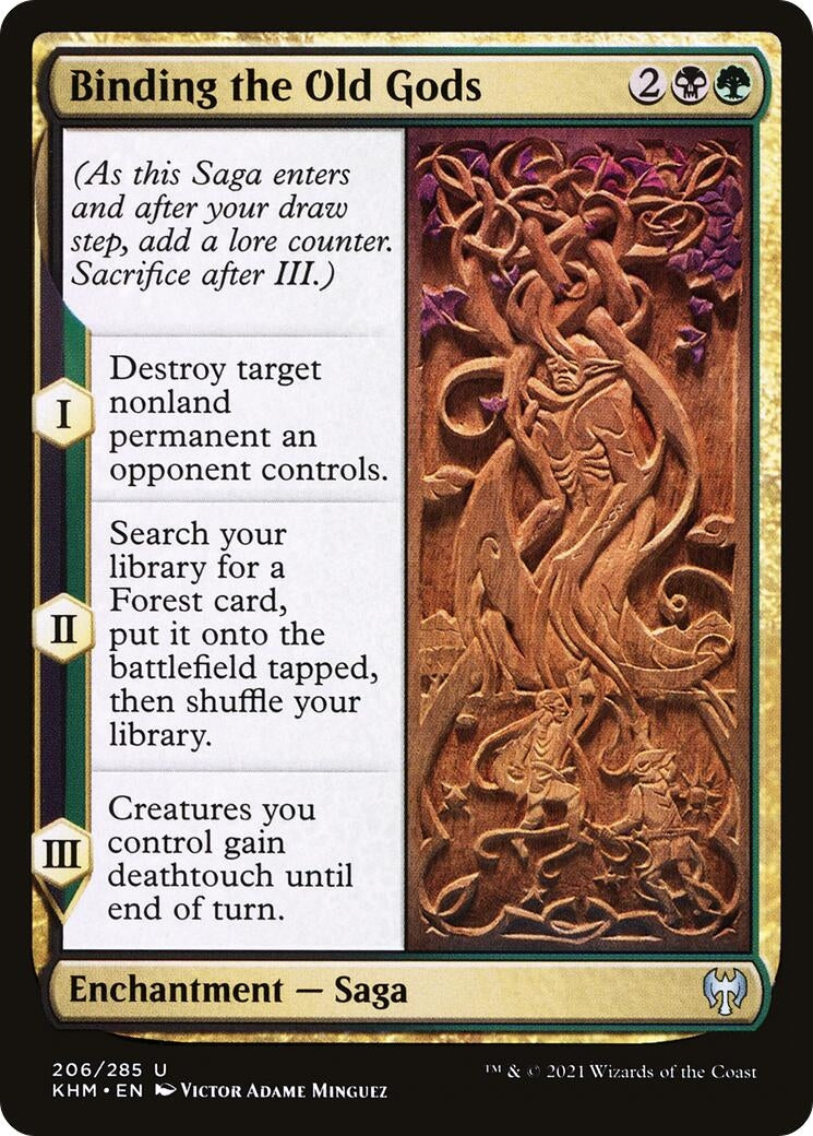 Image for Binding the Old Gods (206) (Kaldheim) - Magic: The Gathering