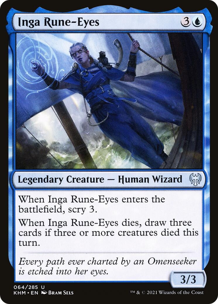 Image for Inga Rune-Eyes (64) (Kaldheim) - Magic: The Gathering