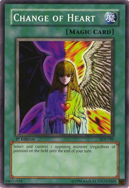 Image for Change of Heart (SDJ-030) (SDJ) - YuGiOh