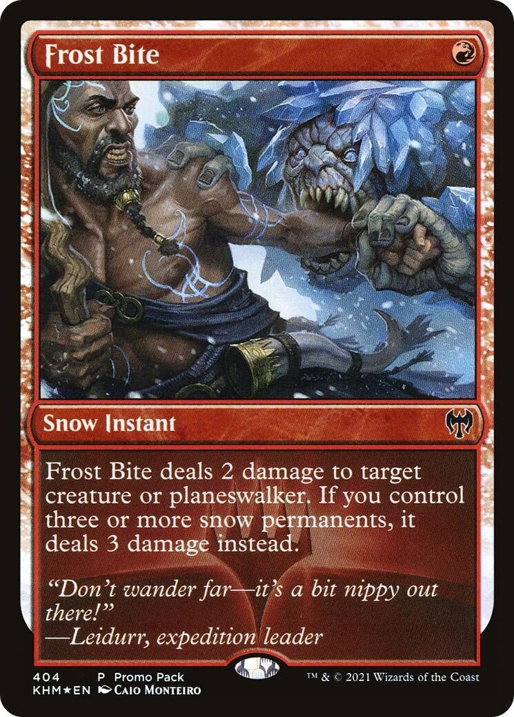 Image for Frost Bite (404) (Kaldheim) - Magic: The Gathering