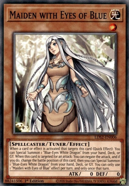 Image for Maiden with Eyes of Blue (LDS2-EN006) (LDS2) - YuGiOh