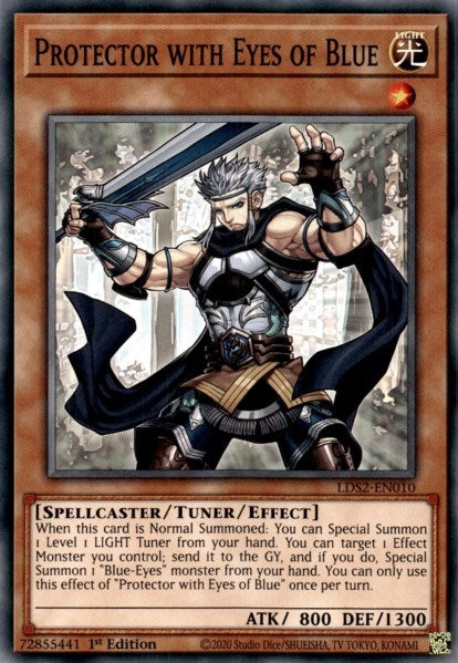 Image for Protector with Eyes of Blue (LDS2-EN010) (LDS2) - YuGiOh