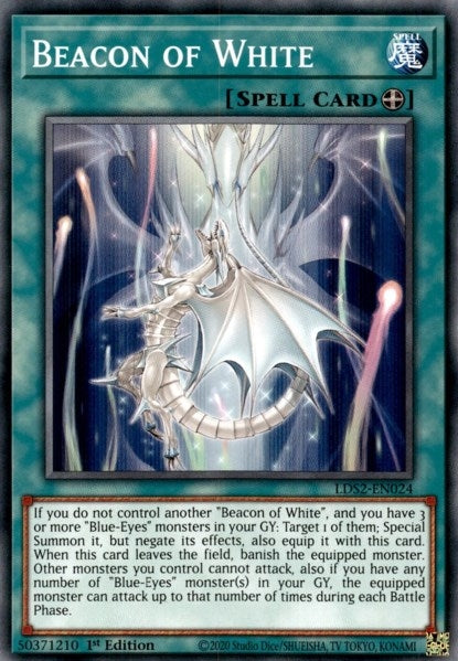 Image for Beacon of White (LDS2-EN024) (LDS2) - YuGiOh