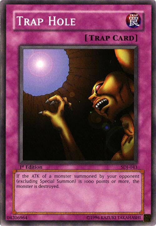 Image for Trap Hole (SDJ-043) (SDJ) - YuGiOh