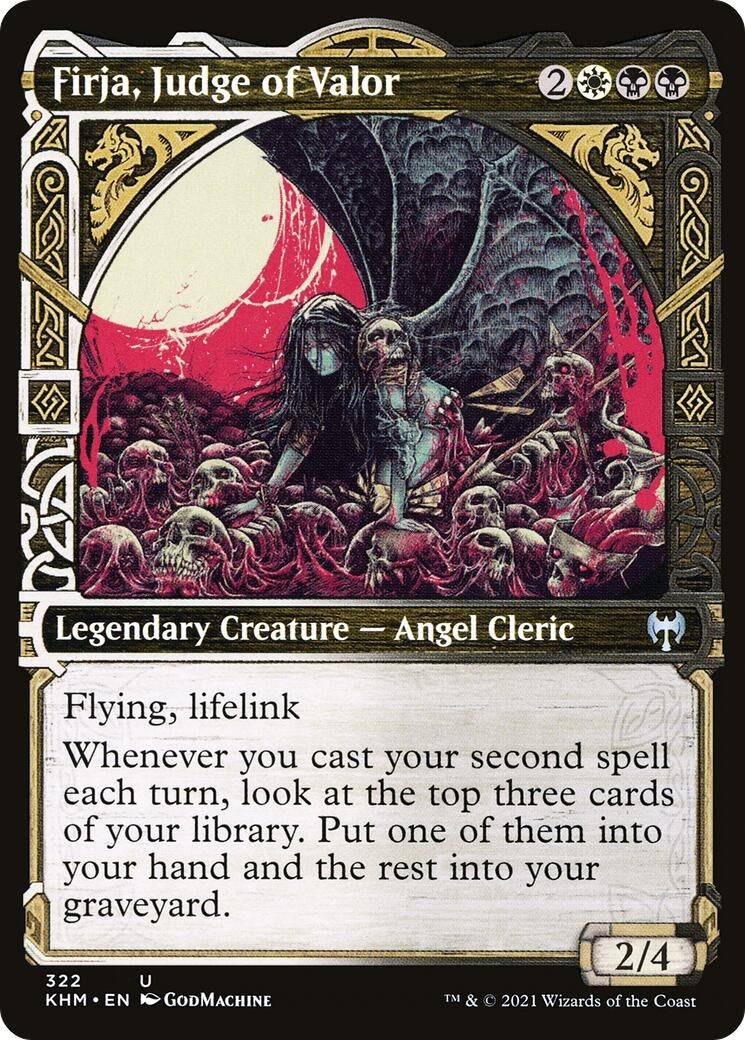 Image for Firja, Judge of Valor (Showcase) (322) (Kaldheim) - Magic: The Gathering