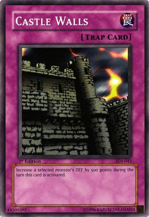 Image for Castle Walls (SDJ-045) (SDJ) - YuGiOh