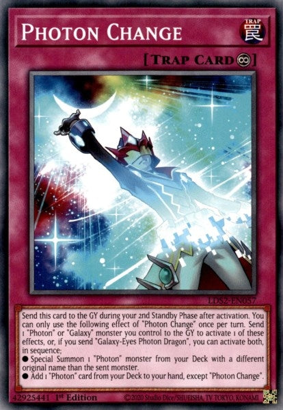 Image for Photon Change (LDS2-EN057) (LDS2) - YuGiOh
