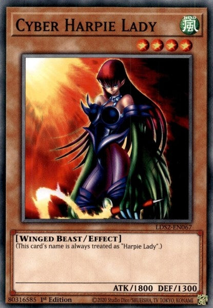 Image for Cyber Harpie Lady (LDS2-EN067) (LDS2) - YuGiOh
