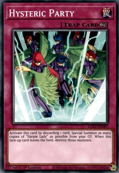Image for Hysteric Party (LDS2-EN087) (LDS2) - YuGiOh