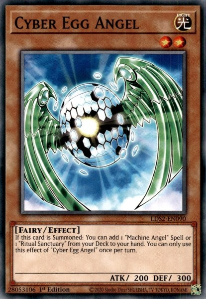 Image for Cyber Egg Angel (LDS2-EN090) (LDS2) - YuGiOh