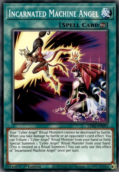 Image for Incarnated Machine Angel (LDS2-EN093) (LDS2) - YuGiOh