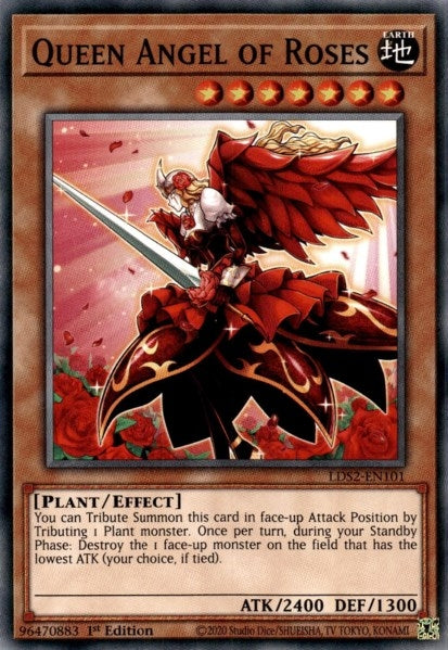 Image for Queen Angel of Roses (LDS2-EN101) (LDS2) - YuGiOh