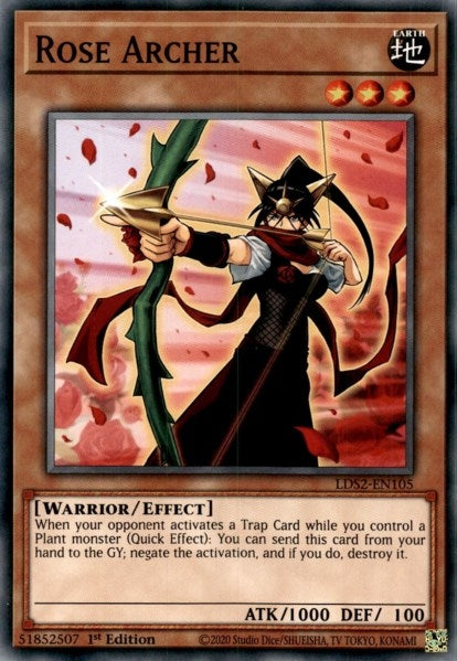 Image for Rose Archer (LDS2-EN105) (LDS2) - YuGiOh