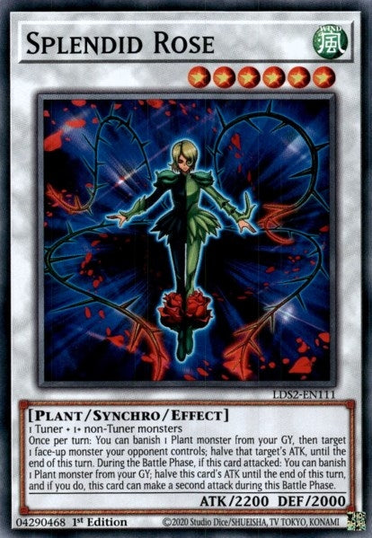 Image for Splendid Rose (LDS2-EN111) (LDS2) - YuGiOh