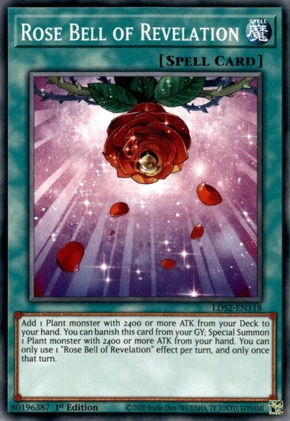 Image for Rose Bell of Revelation (LDS2-EN118) (LDS2) - YuGiOh