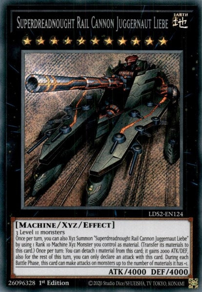Image for Superdreadnought Rail Cannon Juggernaut Liebe (LDS2-EN124) (LDS2) - YuGiOh