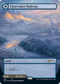 Image for Clearwater Pathway (Borderless) (15) (Secret Lair Series) - Magic: The Gathering
