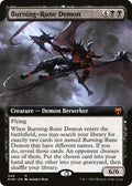 Image for Burning-Rune Demon (Extended Art) (349) (Kaldheim) - Magic: The Gathering