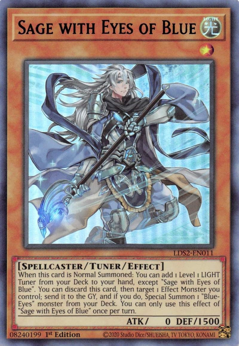 Image for Sage with Eyes of Blue (Blue) (LDS2-EN011) (LDS2) - YuGiOh