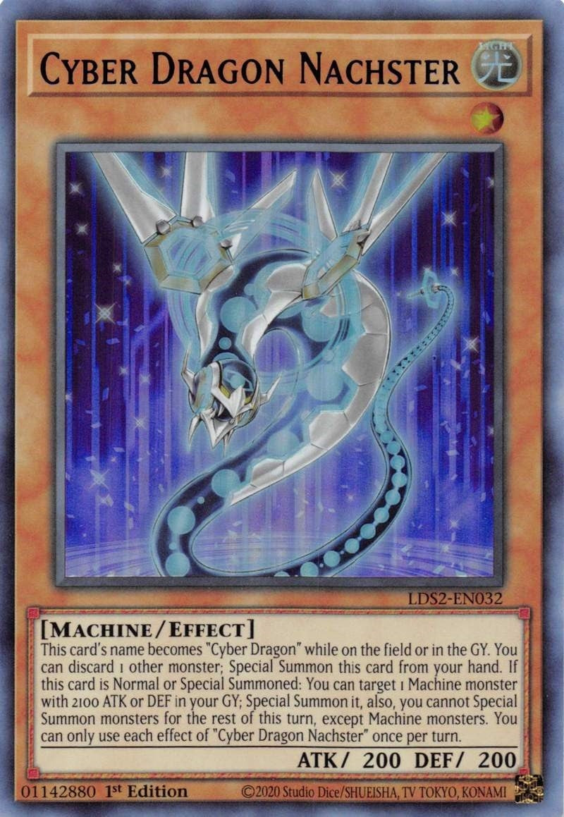 Image for Cyber Dragon Nachster (Purple) (LDS2-EN032) (LDS2) - YuGiOh