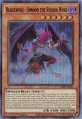 Image for Blackwing - Simoon the Poison Wind (Blue) (LDS2-EN040) (LDS2) - YuGiOh