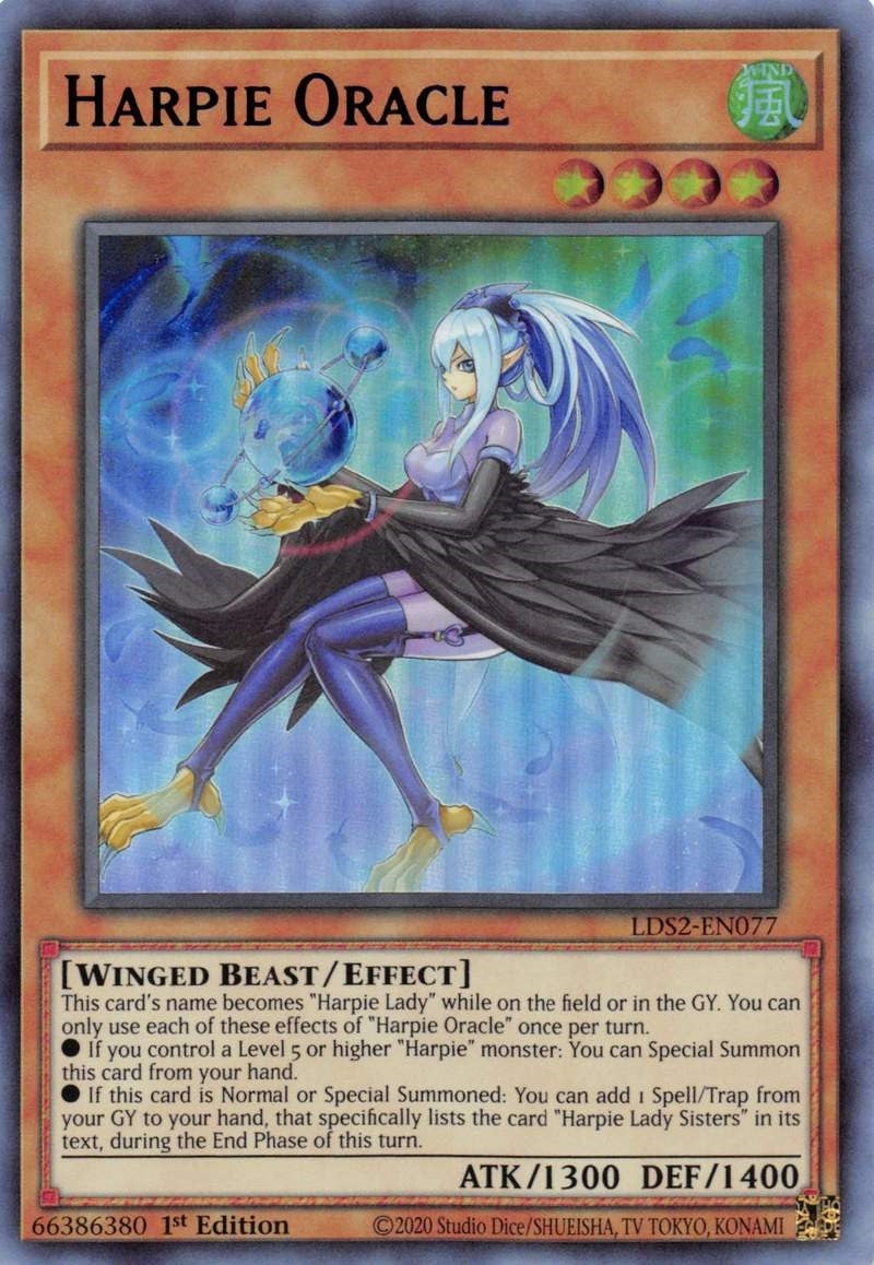 Image for Harpie Oracle (Blue) (LDS2-EN077) (LDS2) - YuGiOh