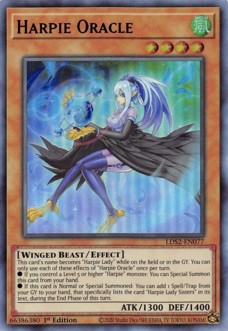 Image for Harpie Oracle (Purple) (LDS2-EN077) (LDS2) - YuGiOh