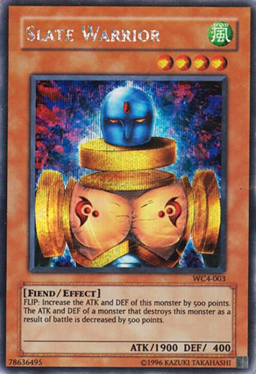 Image for Slate Warrior (WC4-003) (WC4) - YuGiOh
