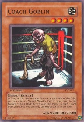 Image for Coach Goblin (IOC-015) (IOC) - YuGiOh