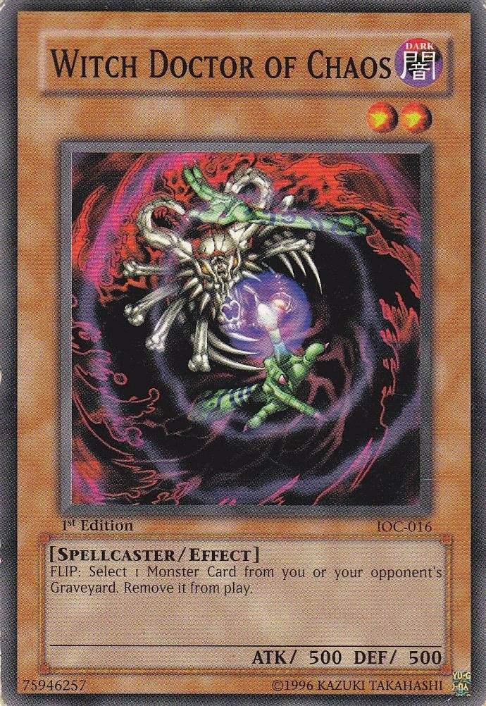 Image for Witch Doctor of Chaos (IOC-016) (IOC) - YuGiOh