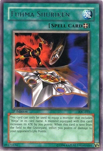 Image for Fuhma Shuriken (IOC-031) (IOC) - YuGiOh