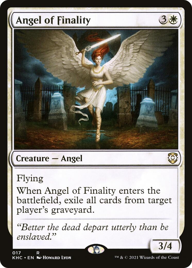 Image for Angel of Finality (17) (Kaldheim) - Magic: The Gathering