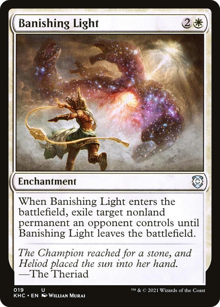 Image for Banishing Light (19) (Kaldheim) - Magic: The Gathering