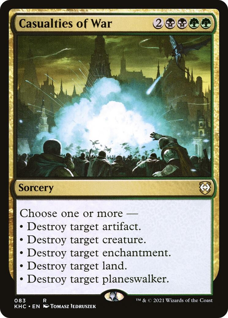 Image for Casualties of War (83) (Kaldheim) - Magic: The Gathering