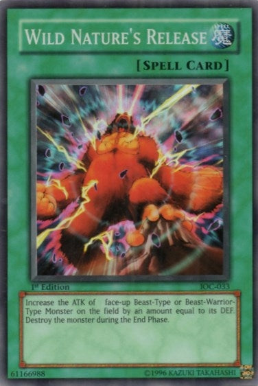 Image for Wild Nature's Release (IOC-033) (IOC) - YuGiOh