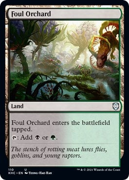 Image for Foul Orchard (110) (Kaldheim) - Magic: The Gathering