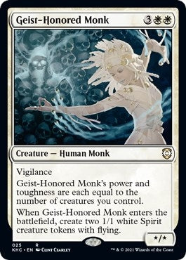 Image for Geist-Honored Monk (25) (Kaldheim) - Magic: The Gathering
