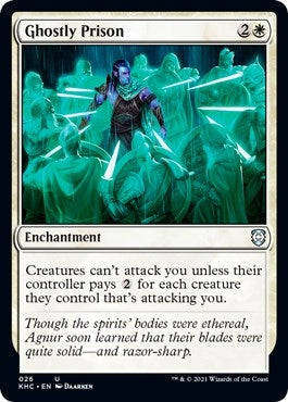 Image for Ghostly Prison (26) (Kaldheim) - Magic: The Gathering