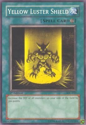Image for Yellow Luster Shield (IOC-037) (IOC) - YuGiOh