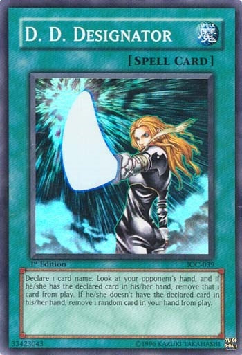 Image for D.D. Designator (IOC-039) (IOC) - YuGiOh