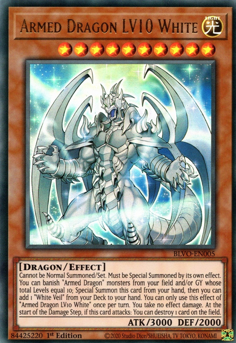 Armed Dragon LV10 White (BLVO-EN005) (BLVO)